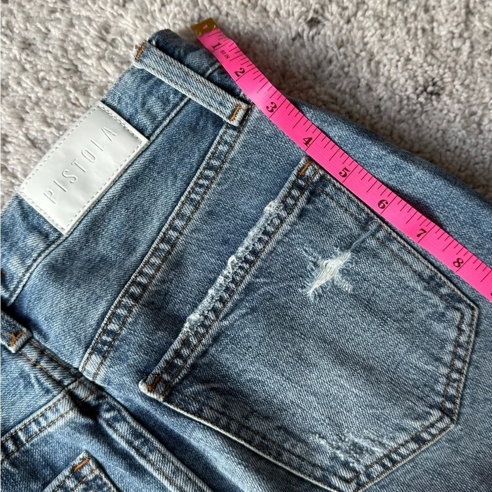 Pistola Womens Straight Blue Jeans - Picture 2 of 11
